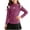 Hot Pink, variant on Juorvia Layering Tops for Girls Toddler Tween Stretchy Slim Fitted Mock Neck Lace Spliced Bow T-Shirts(2-3 Years,White)