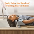 thumbnail image 2 of Lifewit Hair Washing Station for Kids, Neck Support Shampoo Bowl for Kitchen Sink or Bathtub at Home, Portable Hair Wash Basin for Toddlers, Children, Teens, Sliver, 2 of 8