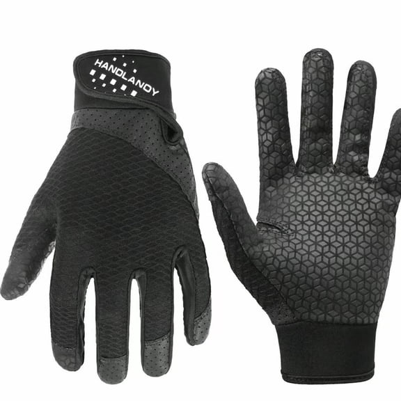 Baseball Batting Gloves For Adult , Grip Breathable Softball Batting Gloves Fit Men