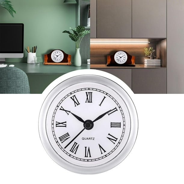 Reloj de pared perfecl Redondo Bisel Dorado Inserto de reloj de cuarzo