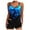 Blue, variant on Kmdttou Clearance Under 5$! One Piece Swimsuit Women Split Three-piece Printed Sexy Swimsuit on Clearance!