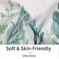 thumbnail image 4 of COKHZUG Green Eucalyptus Leaf Waterproof Shower Curtain, 36” x 72” Soft Polyester, 4 of 5