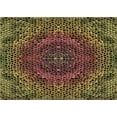 thumbnail image 1 of Ahgly Company Indoor Rectangle Patterned Bakers Brown Area Rugs, 7' x 10', 1 of 6