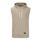 thumbnail image 3 of Blusa sin mangas con capucha para hombre, moda versátil, color sólido, bolsillo, blusa sin mangas con capucha, abrigo de poliéster para hombre, 3 of 5