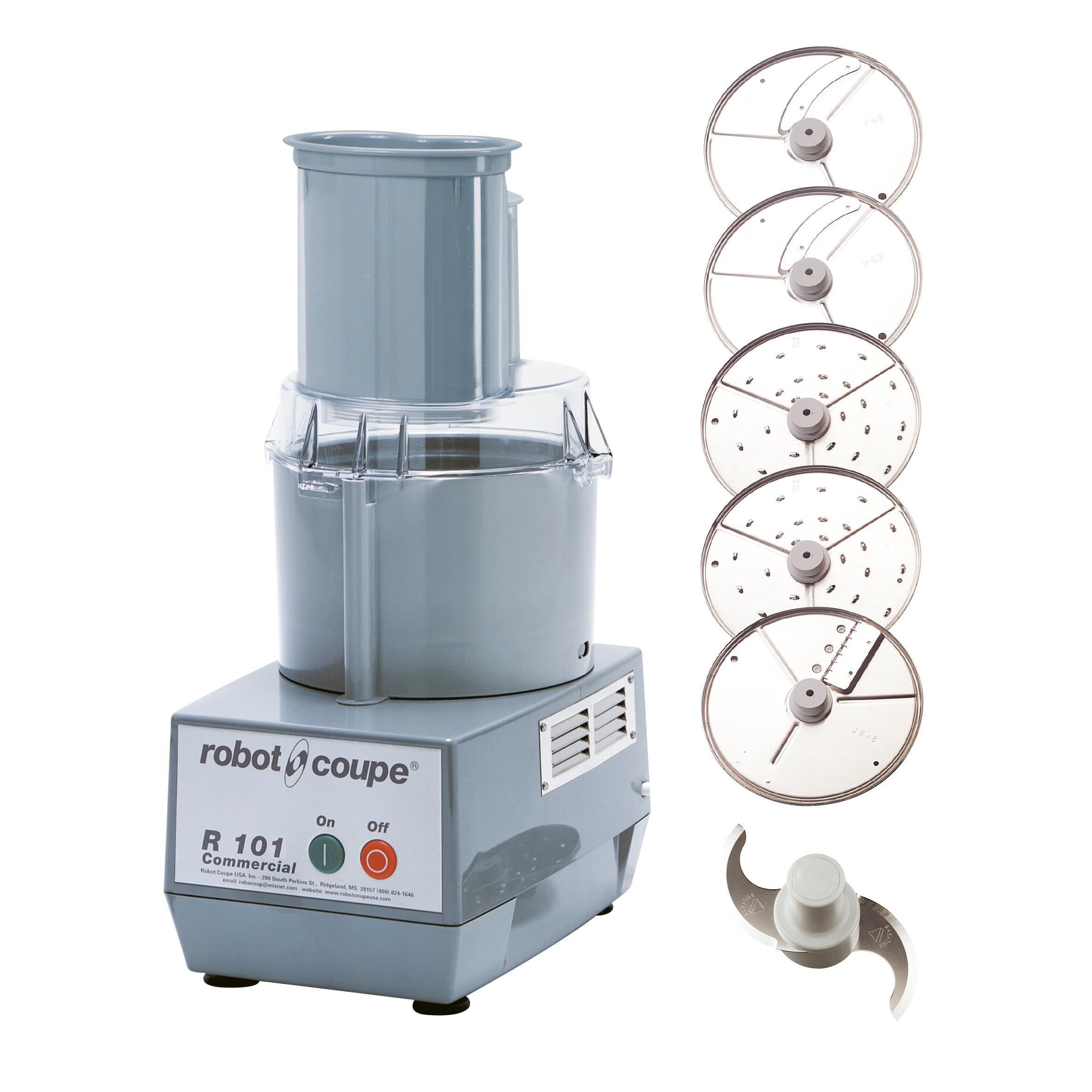 Robot Coupe R101P Combination Food Processor, Cutter / Slicer