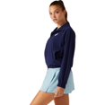 thumbnail image 4 of ASICS Womens Match Woven Jacket, Blue, Small, 4 of 5