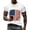White, variant on Rggeeun Men'S Tee Stars And Stripes 250 Years Graphic 1776-2026 Print Liberty Short Sleeve Crew Neck For 4th Of July Rodeo Soft Tops,Black,L