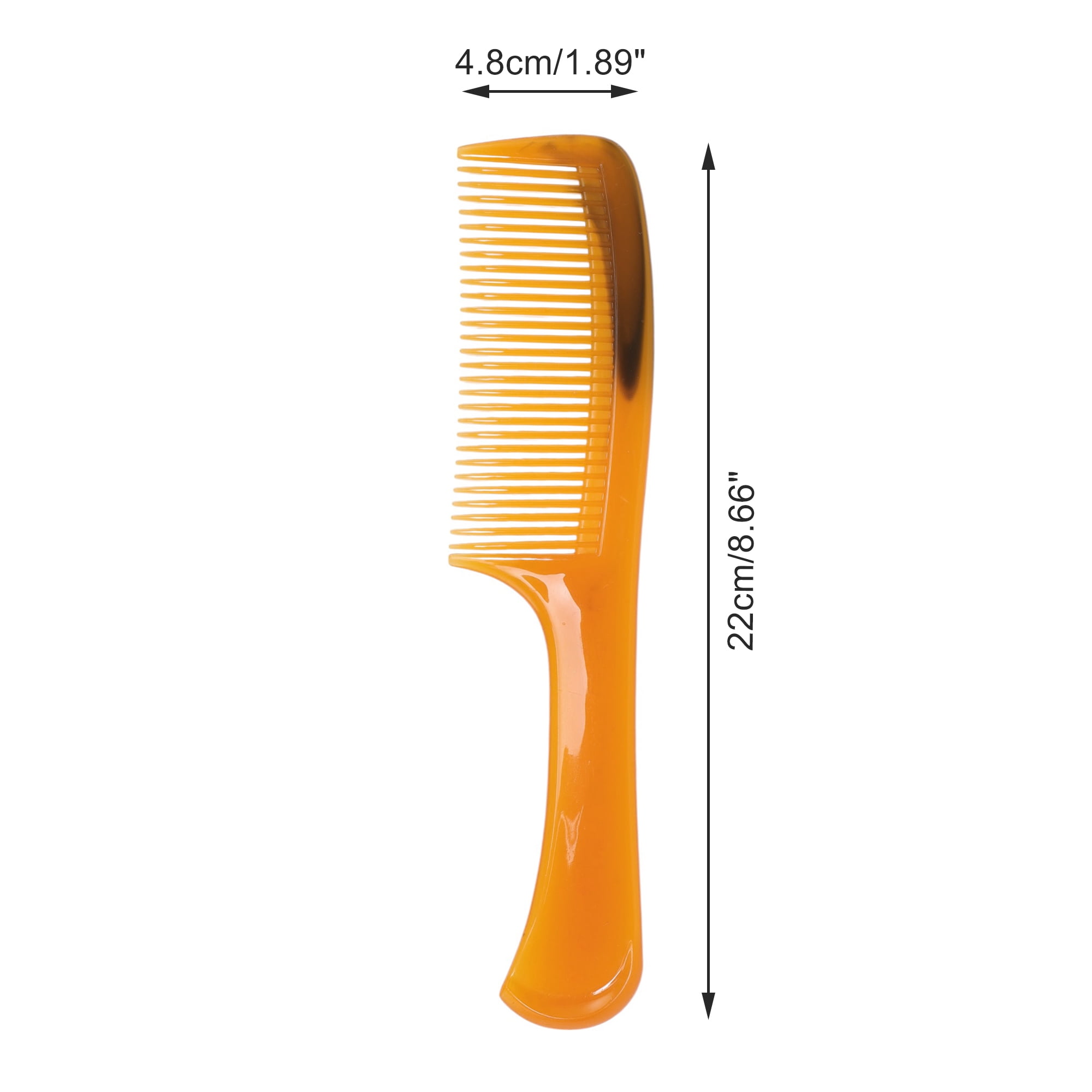 Unique Bargains 1 Piece Women Lightweight Tendon Comb in Vibrant Orange Color