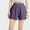 c01Purple, variant on Arnsht Women's 5" Athletic Running Shorts Solid Quick Dry Lightweight Workout Gym Shorts with Zipper Pockets UPF 50+ Black L