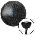 thumbnail image 1 of American Shifter  Blue Shift Pattern 60n Black Retro Metal Flake Shift Knob with M16 x 1.5 Insert, 1 of 1