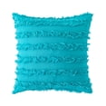 thumbnail image 2 of Matoen Housse de Coussin à Franges Moderne Couleur Unie Housse de Coussin de Dossier, 2 of 5