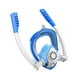 thumbnail image 3 of Máscara de snorkel de cara completa para niños con función antivaho Azul, 3 of 9