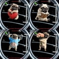 thumbnail image 3 of 2D Cute Adorable Pug Acrylic Car Air Vent Fragrance Diffuser, 3 of 8