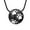Black, variant on Pet Cremation Jewelry for Ashes Paw Print Urn Necklace for Ashes for Women Men Ball Cat Dog Memorial Ashes Locket