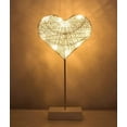 thumbnail image 1 of Night Light for Kids,Decorative LED Desk Lamp,Battery Powered Heart-Shaped LED,Warm White Light, 1 of 5