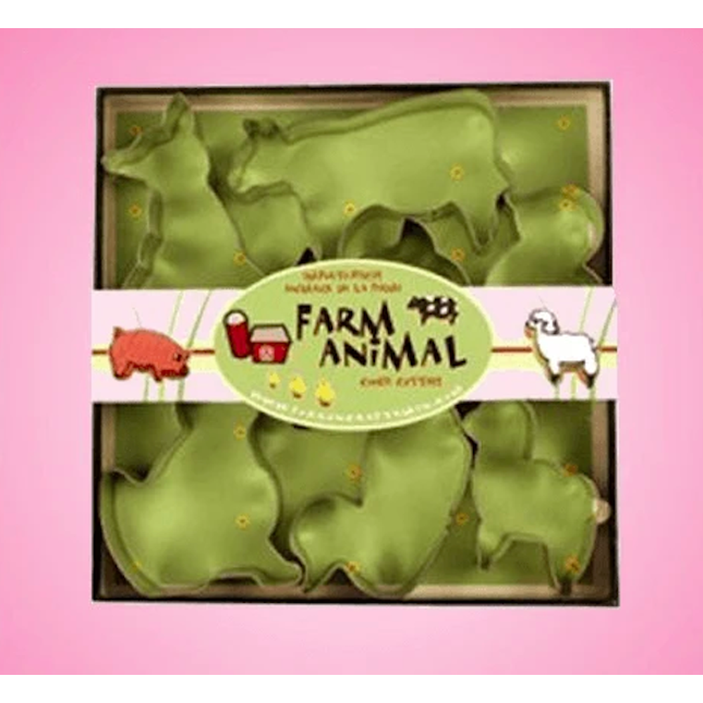 FARM ANIMAL COOKIE CUTTER SET