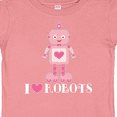 thumbnail image 4 of Inktastic Robotics I Love Robots Girls Girls Baby T-Shirt, 4 of 5