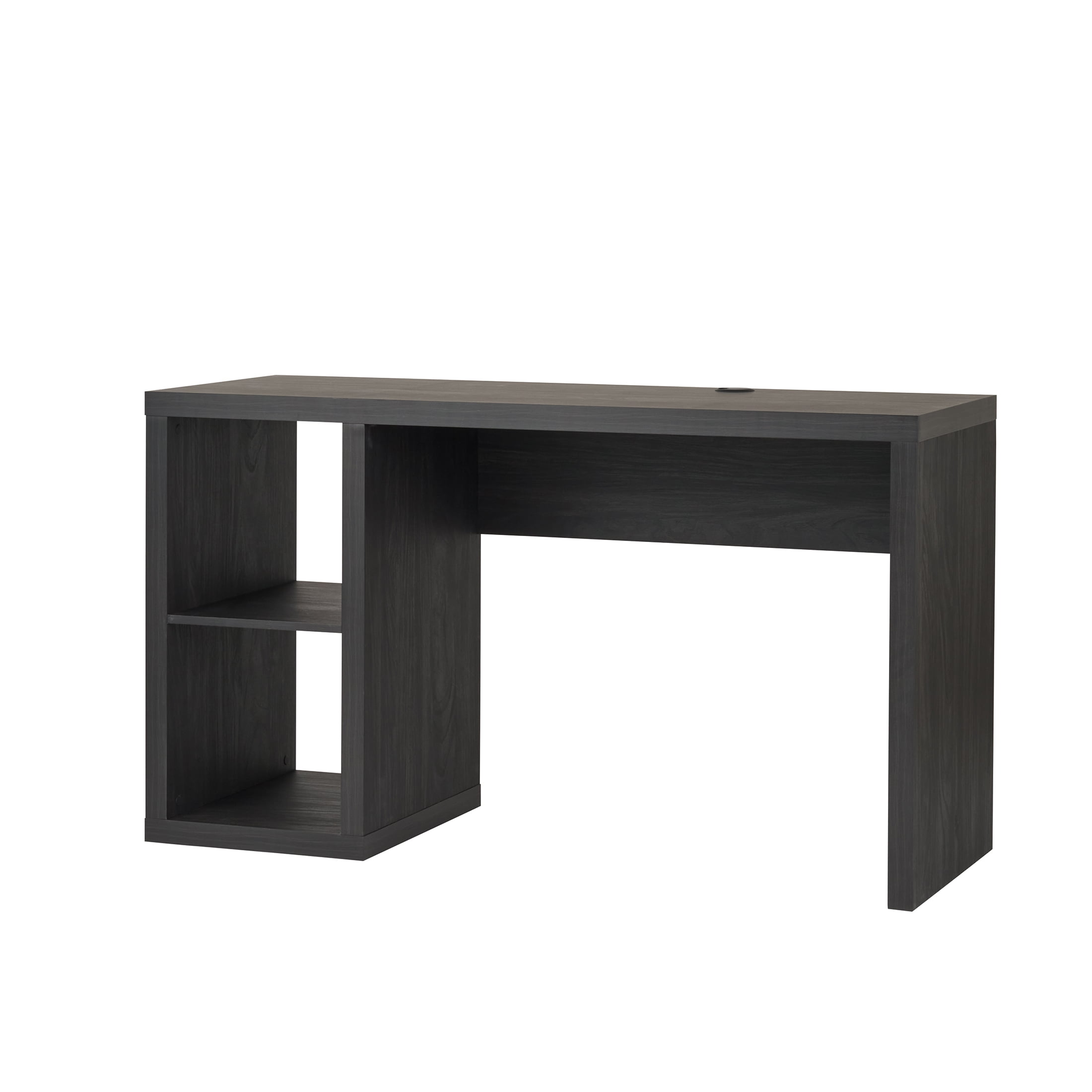 Better Homes & Gardens Cube Storage Office Desk, Charcoal