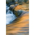 thumbnail image 2 of Rotenberg, Nancy 17x24 White Modern Wood Framed Museum Art Print Titled - UT, Zion NP Canyon and sky in the Virgin River, 2 of 4