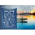 thumbnail image 4 of Lake House/Life Gifts Blanket Throw for Women Men - Boating/Fishing Gifts - House Decor Decorations for Home Porch Bed Sofa - Lake Rules, 50" x 60", 4 of 6
