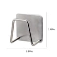 thumbnail image 3 of Adhesive Sponge Holder Sink Caddy for Kitchen Accessories - SUS304 Stainless Steel Rust Proof Waterproof,, 3 of 7