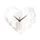 thumbnail image 4 of Reloj de pared Corazón de Amor, Estética Sencilla y Moderna, Reloj Decorativo Acrílico para Plata, 4 of 9