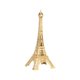 thumbnail image 1 of Estatua escultural dorada de la Torre Eiffel nórdica de hierro, 18 cm, 1 of 2