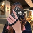 thumbnail image 6 of LYM-Phone Case For iphone 7/8/SE 2020/2022/SE2/SE3/ip7/ip8, silicone Back Cover soft case Dirt-resistant Black pearl pendant Anti-knock Waterproof Cartoon Skin-friendly feel Simplicity, 6 of 9