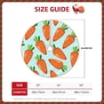 thumbnail image 4 of Bingfone Christmas Tree Skirt Mat Christmas Decoration Interior 30"-Cartoon Carrot, 4 of 8