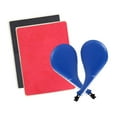 thumbnail image 2 of Juego de 4 almohadillas de entrenamiento de taekwondo con patadas y tablas de rotura para deportes de combate. Azul Rojo Negro, 2 of 9