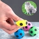 thumbnail image 5 of 12 Uds. Pelotas de fútbol de espuma de juguete para gatos, pelotas de espuma suave para mascotas silenciosas, pelotas interactivas hinchables, 5 of 6