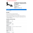 thumbnail image 2 of Front Right Lower Control Arm and Ball Joint Assembly - Compatible with 2010 - 2013 Mazda 3 2011 2012, 2 of 2