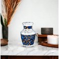 thumbnail image 5 of JAGASY Blue Cremation Urns - Blue & Golden Pattern Urn for Ashes Adult Male & Female - Funeral Urns for Mother - Decorative Urn for Ashes for Women - ( 3 Inch ), 5 of 7