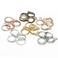 thumbnail image 3 of U8MO Metal 20pcs 14x12mm French Ear Loop Hoop Clip Hooks DIY Earring Making-Stainless Steel, 3 of 4