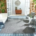 thumbnail image 2 of Safavieh Courtyard Finnian Solid Indoor/Outdoor Area Rug, Black/Beige, 9' x 12', 2 of 16