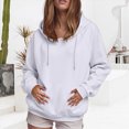 thumbnail image 2 of Towmus Hoodies for Women Plus Size Sweatshirts Casual Sweaters Tops Fleece Cute Workout Sweatshirt Fall Fashion Outfits 2025, 2 of 6