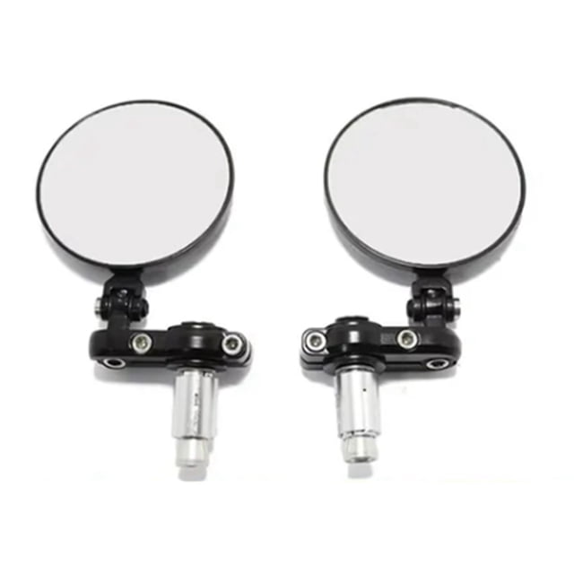 Oubit Folding Rear View Side Mirrors,2 Pcs Motorcycle Rearview Motorcycle Side Mirrors Motorcycle Bar End Mirrors Tailored for Perfection