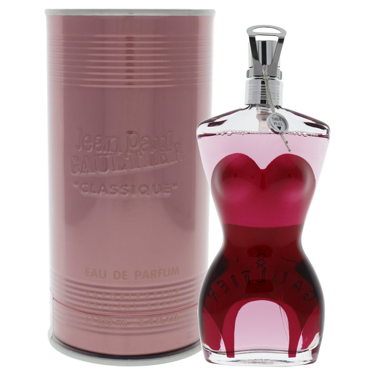Jean Paul Gaultier Classique Eau de Parfum, Perfume for Women, 3.4 Oz