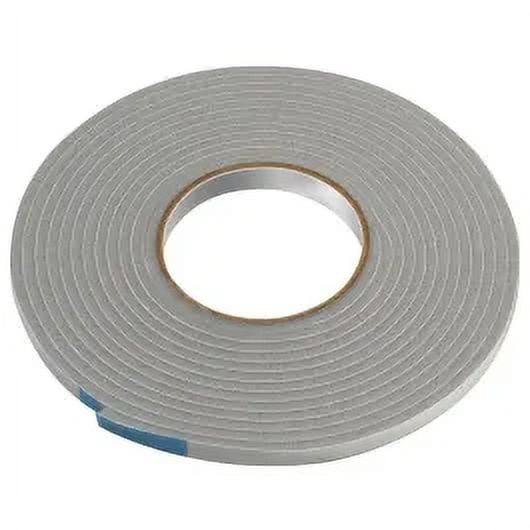 3PC Frost King V443H 3/16 Inch By 17 Foot Gray Vinyl Foam Weather Seal With Self Stick Tape