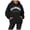 Black, variant on Womens California Hoodie Long Sleeve Drawstring Pullover Sweatshirt with Front Pocket Streetwear Casual Sweatshirts