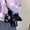 Black, variant on French Bulldog Crossbody Bag, 3D Animal Shape Shoulder Bag, Cute French BullDog Purse, Novelty Animal Themed Crossbody Purse with Adjustable Strap for Women, Unique Doll Style Bag for Daily