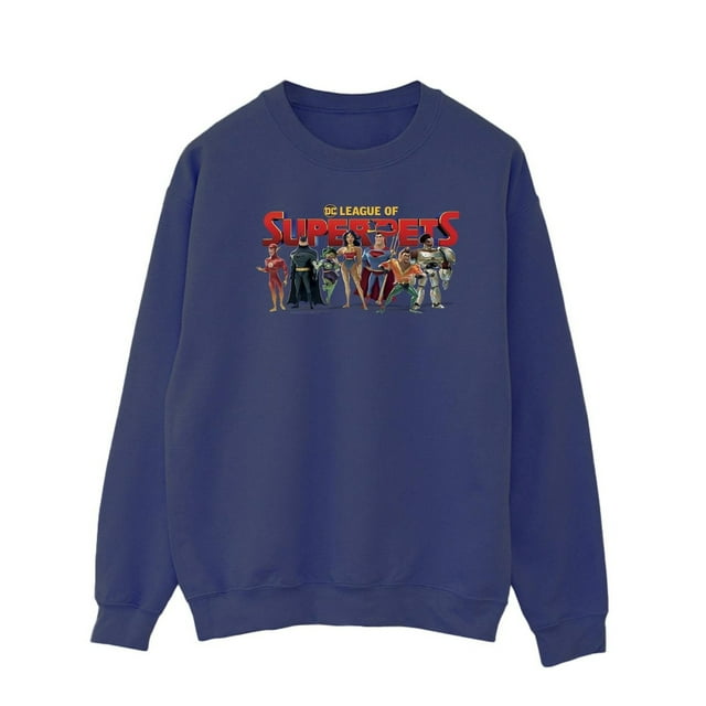 DC Comics DC Comics DC Ligue des Super-Animaux de Compagnie Logo Sweatshirt