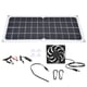 thumbnail image 1 of Panel De Cargador Solar, Ventilador De Panel Solar Multifunción De Salida USB Portátil De 5 V Para Automóviles Para Aviones Para Barcos Para Actividades Al Aire Libre Para ANGGREK AGX928, 1 of 8