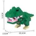 thumbnail image 4 of Bloques de construcción de Jurassic Park lega Dinosaurio lega Juguetes Bloques de construcción Tyrannosaurus Rex Modelo de dibujos animados Juguete de ladrillo para niños Regalos, 4 of 5