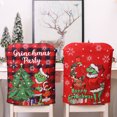 thumbnail image 2 of 2 Pieces Christmas Chair Covers Cover 6, 2 of 5