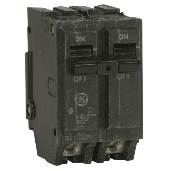 GE Q-Line 125 Amp 2 in. Double Pole Circuit Breaker THQL21125P