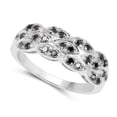 thumbnail image 2 of 0.925 Sterling Silver 0.28 Carat Genuine Black Diamond Ring, 2 of 3