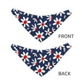 thumbnail image 3 of Gaeub Daisy Flowers Dog Bandana，Adjustable Dog Scarf，Handkerchief or Bib Dog Pet Apparel for Small, Medium and Large Dogs-Medium, 3 of 5