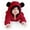 Red, variant on TAIAOJING Toddler Baby Boys Clothes Romper Zip Jumpsuit Hoodie Girls Ears Cartoon Outfits Fall Clothes 18-24 Months