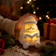MYUNNIL Lighted Christmas Blow Mold Figurine, 3